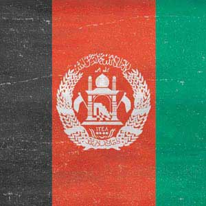 Afghanistan Flag Distressed Cochlear Nucleus 5 Sound Processor Skin